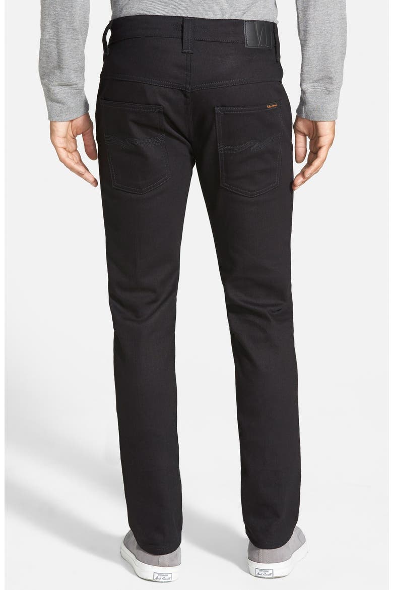 'Thin Finn' Skinny Fit Jeans, Alternate, color, BLACK RING