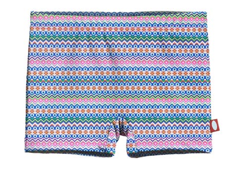 Girls UPF 50+ Quick-Dry Swim Boy Shorts