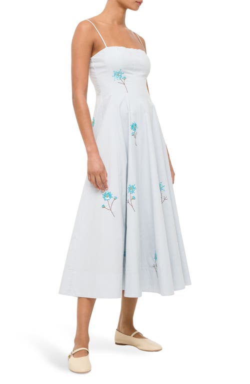 Shop Staud Wylie Embellished Midi Sundress