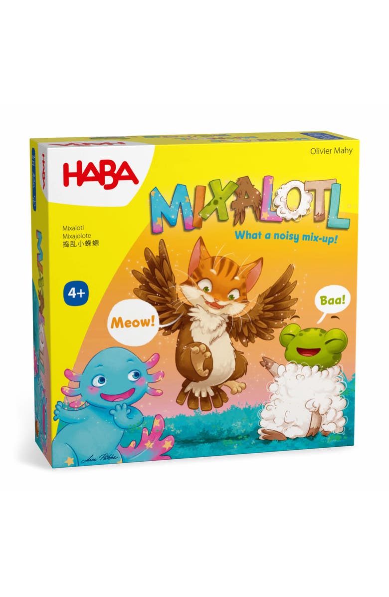 HABA Mixalotl Fast-Paced Animal Matching Game, Main, color, Multi