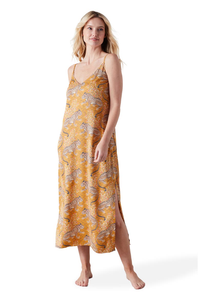 Chic to Sleep Nightie, Main, color, Tobacco