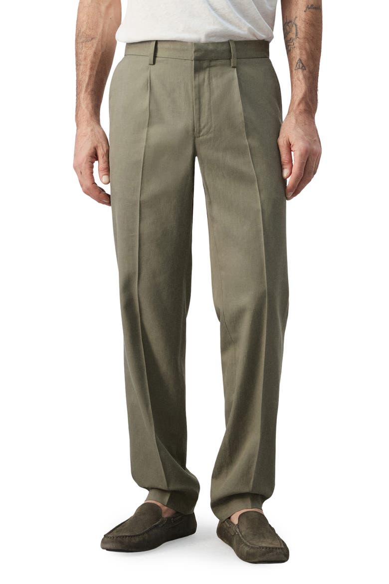Slim Fit Pants, Main, color, GREEN