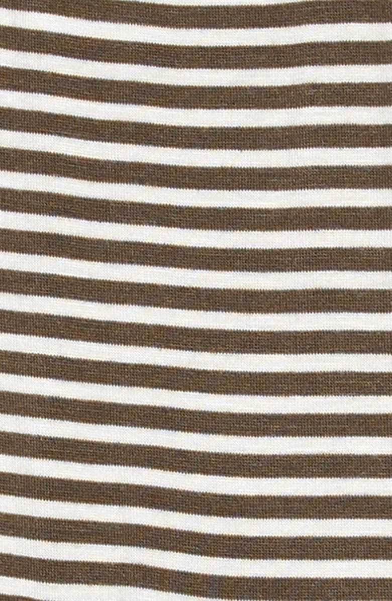 Ten Sixty Sherman Kids' Mixed Stripe Ruffle T-Shirt, Alternate, color, 