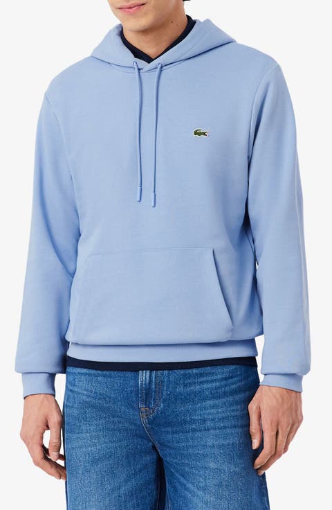Lightweight Cotton Fleece Pullover Hoodie