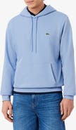 Lacoste Lightweight Cotton Fleece Pullover Hoodie