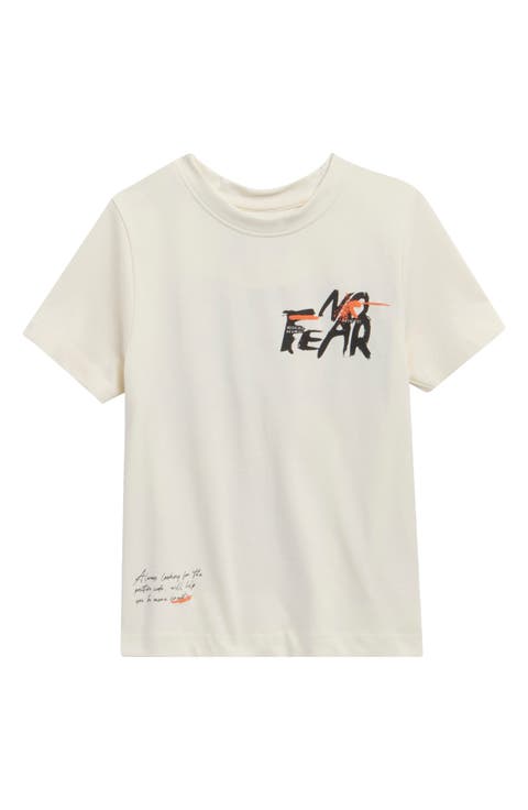 Kids' Rebel Bear Cotton Graphic T-Shirt