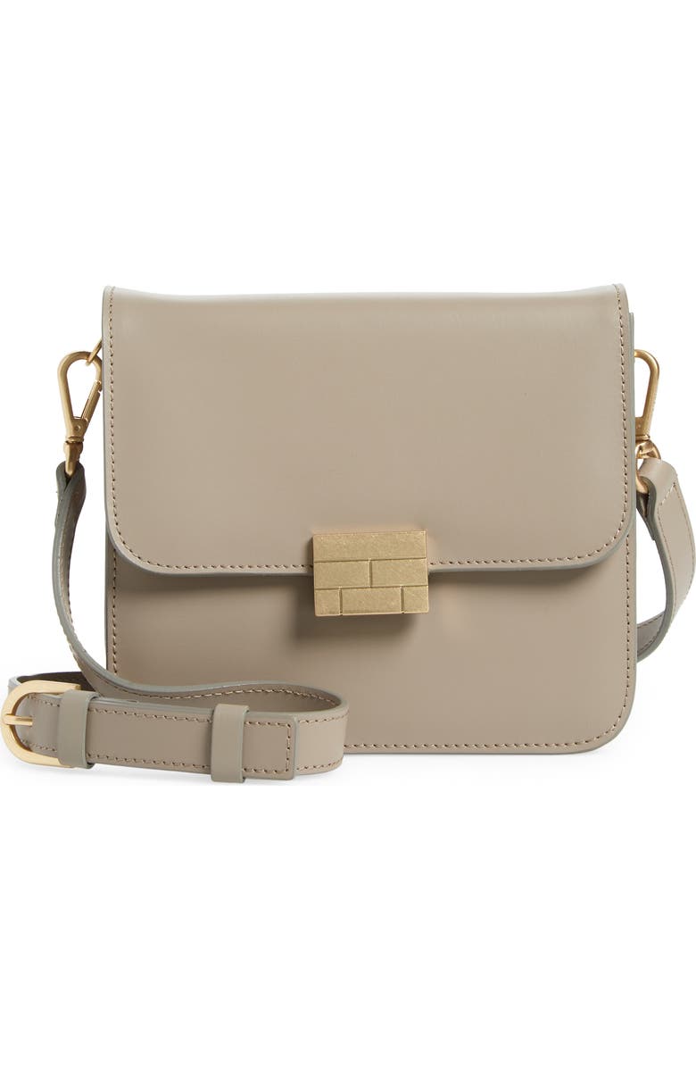 FRAME Le Signature Mini Leather Crossbody Bag, Main, color,