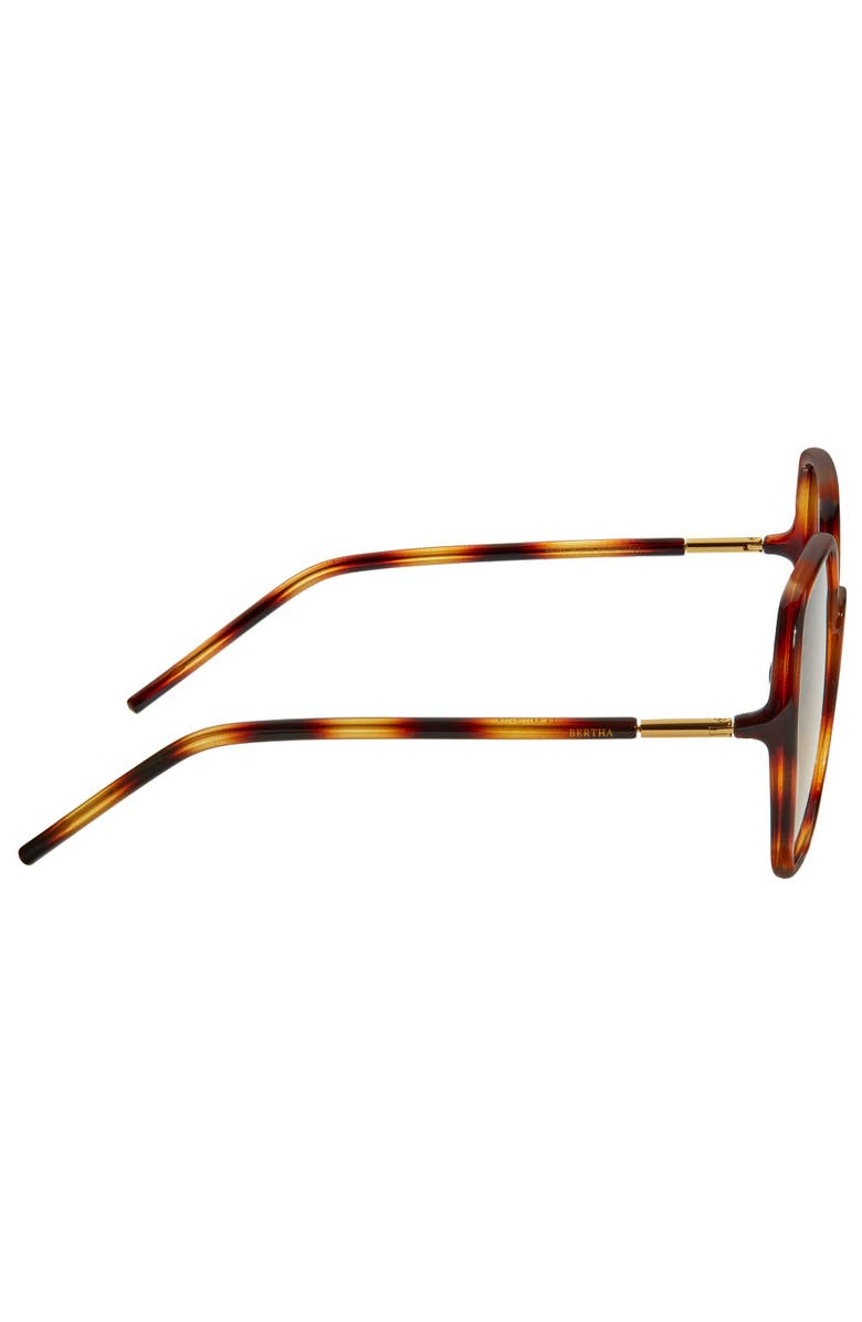 BERTHA Priscilla Polarized Sunglasses, Alternate, color, Tortoise/Pink