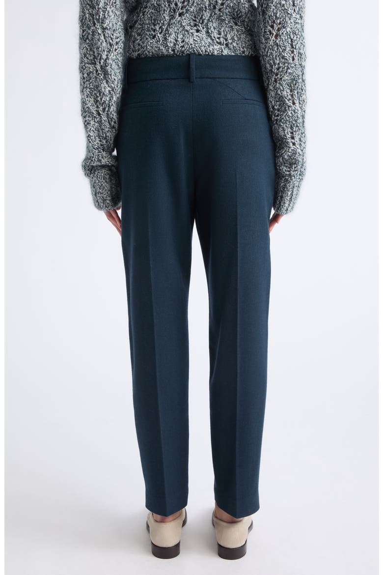 New New York Straight Leg Wool & Cashmere Pants, Alternate, color, 178 DARK JADE