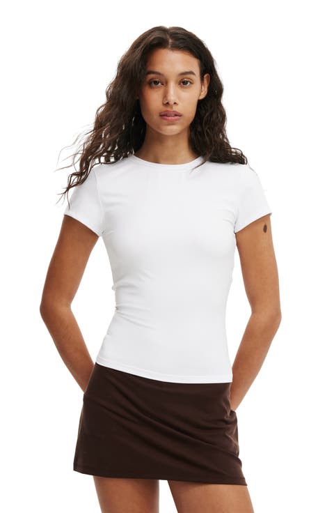 Women's Hold Me Short Sleeve Crew Neck