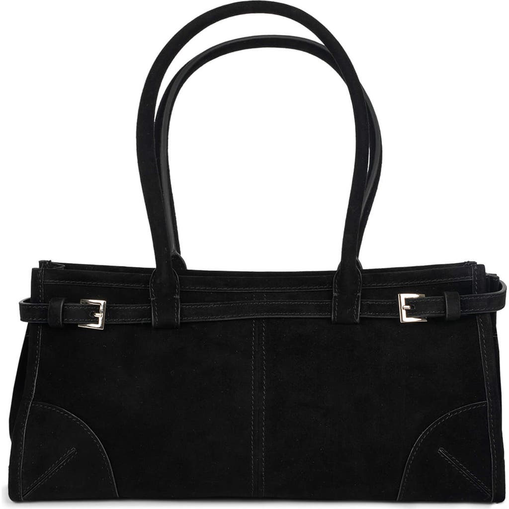 Jeffrey Campbell Pesky Leather Shoulder Bag In Black