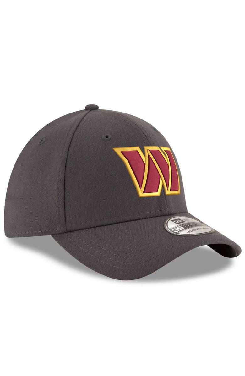 New Era Men's New Era Gray Washington Commanders 39THIRTY Flex Hat, Alternate, color,