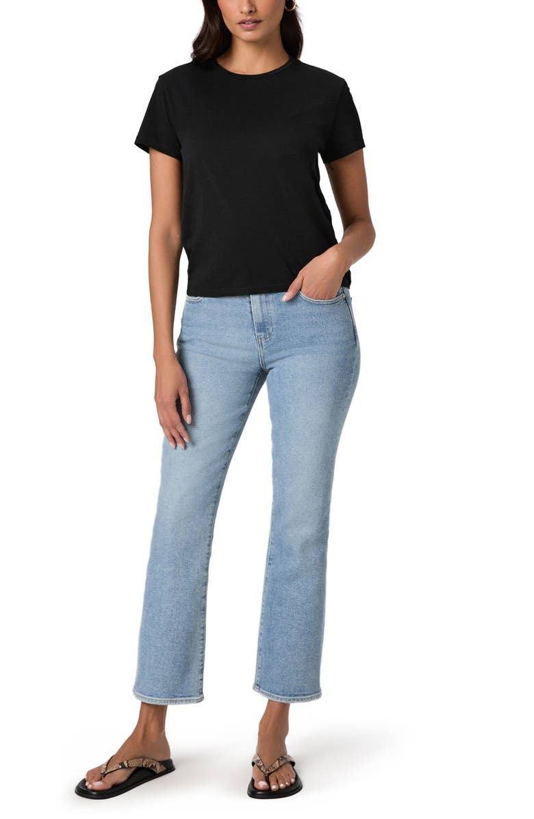 PAIGE Haven Pima Cotton T-Shirt, Alternate, color, Black