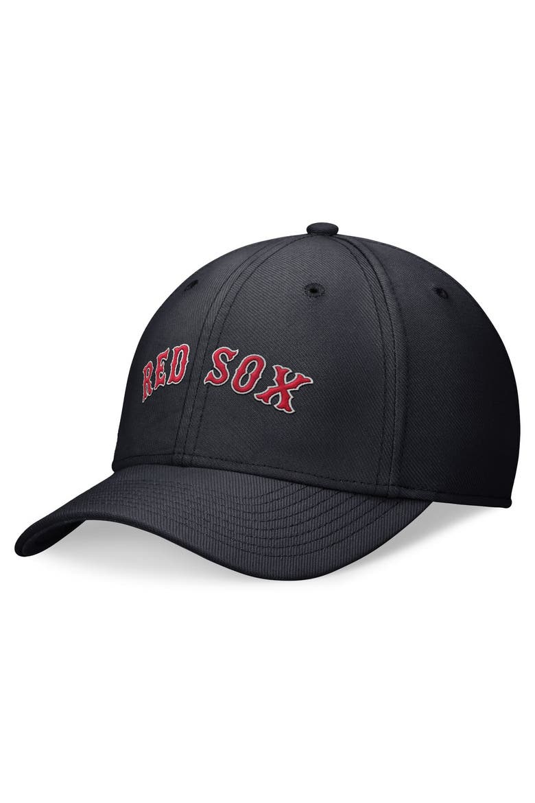 Men's Nike Navy Boston Red Sox Evergreen Performance Flex Hat, Main, color, Navy