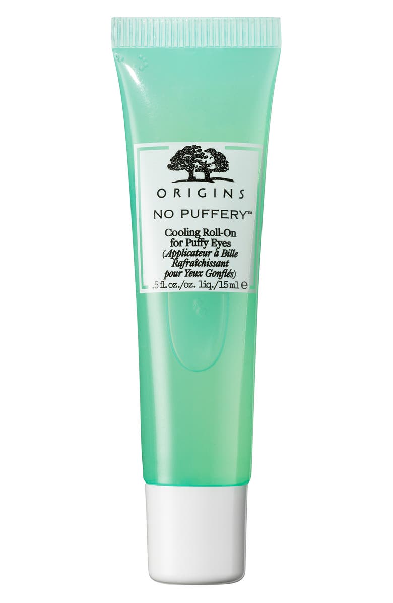 Origins No Puffery<sup>™</sup> Cooling Roll-On for Puffy Eyes, Main, color,