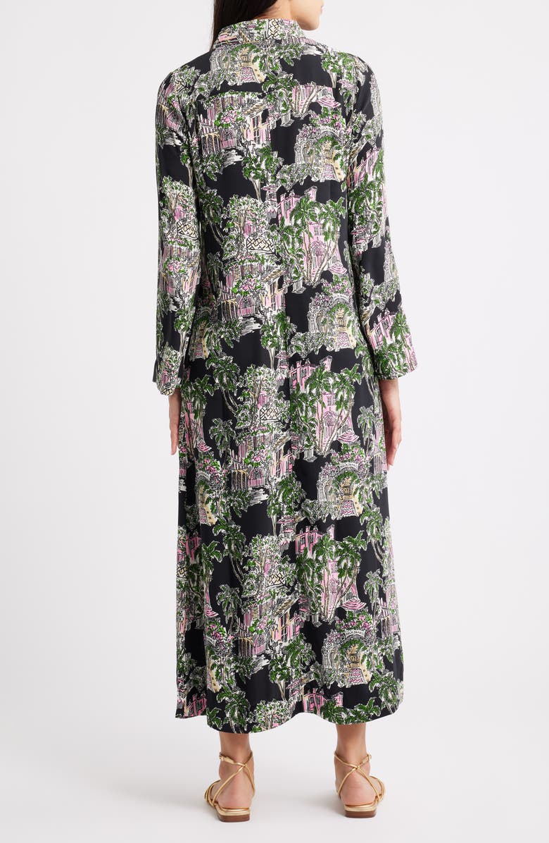 Lilly Pulitzer<sup>®</sup> Simona Shirtdress, Alternate, color, Onyx Pb Anniversary Toile