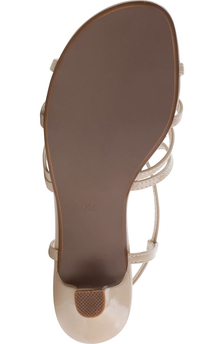 Touch Ups Eileen Strappy Sandal, Alternate, color, Nude