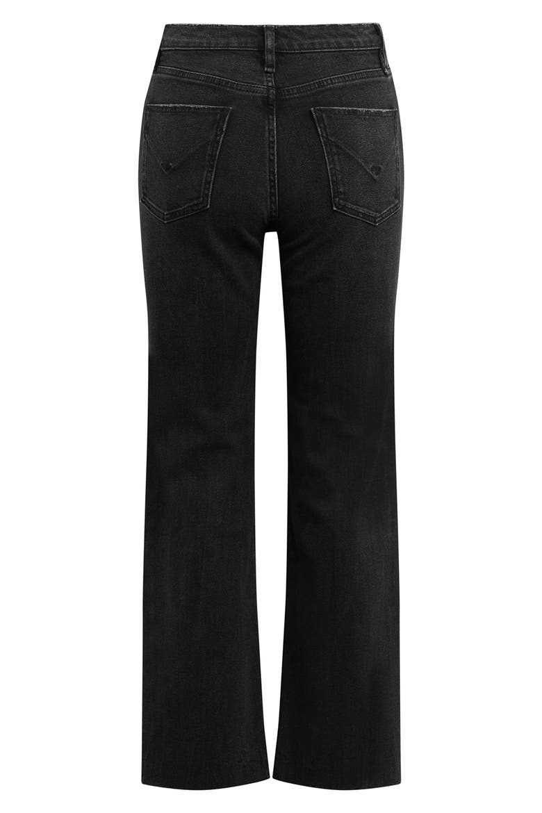 Remi High Waist Ankle Straight Leg Jeans, Alternate, color, FADE TO BLACK