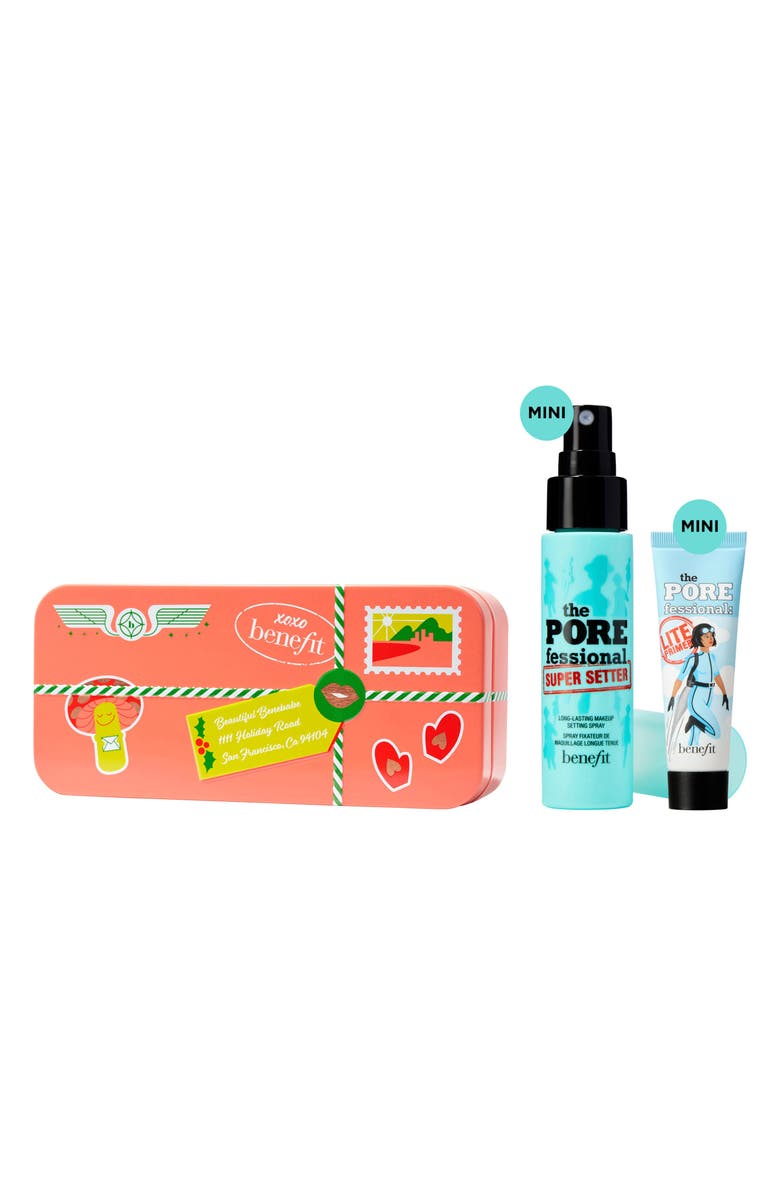 Benefit Cosmetics The POREfect Mini Pore Primer & Setting Spray Set USD $28 Value, Alternate, color, 