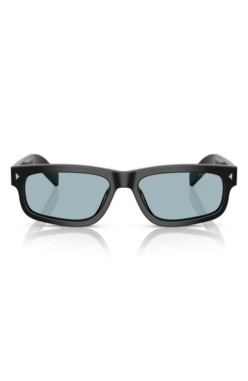 Prada 57mm Rectangular Sunglasses In Multi