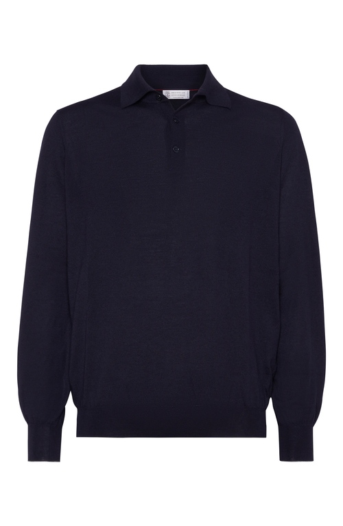 Brunello Cucinelli Cashmere Polo Sweater