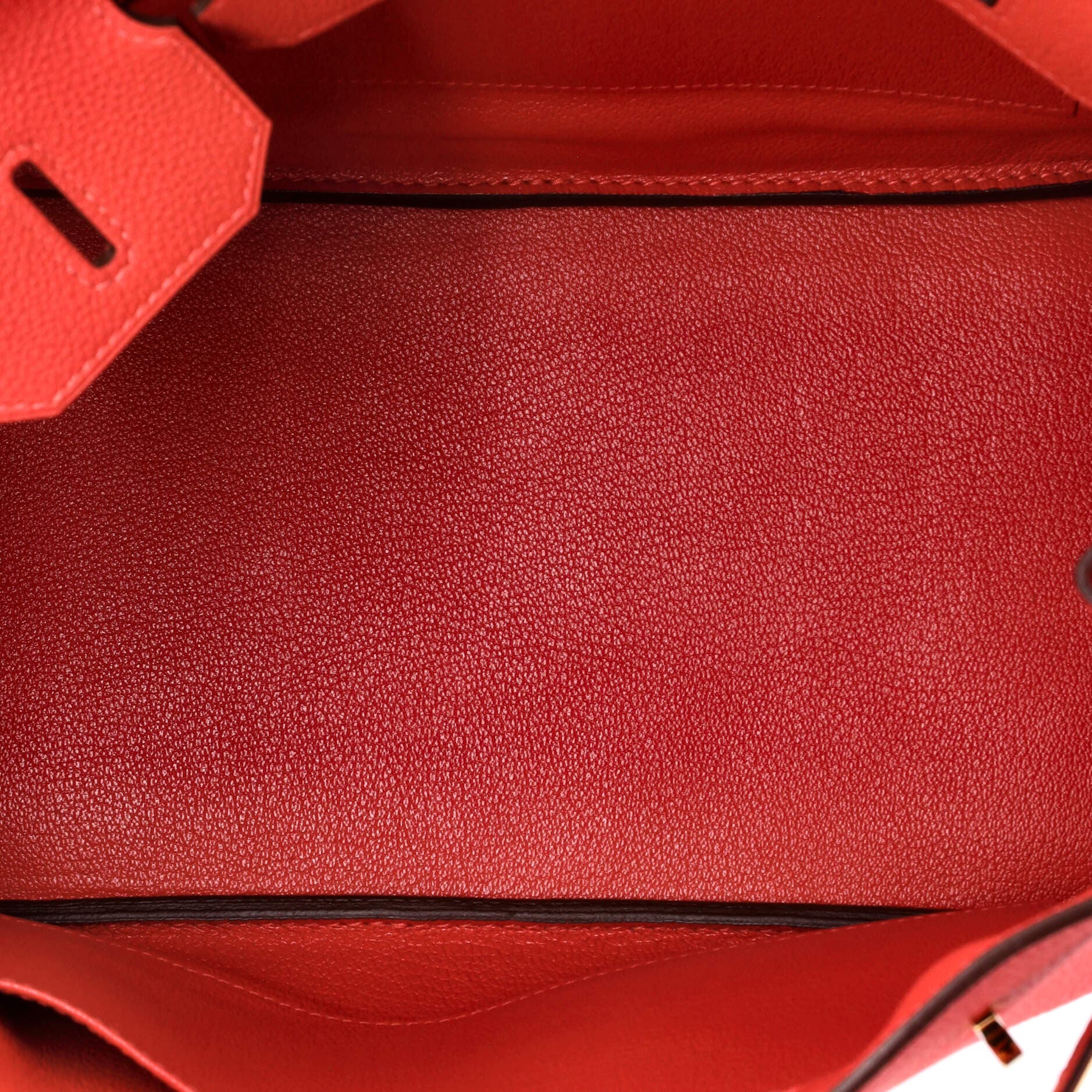 Birkin Handbag Red Togo with Gold Hardware 30, Alternate, color, Red