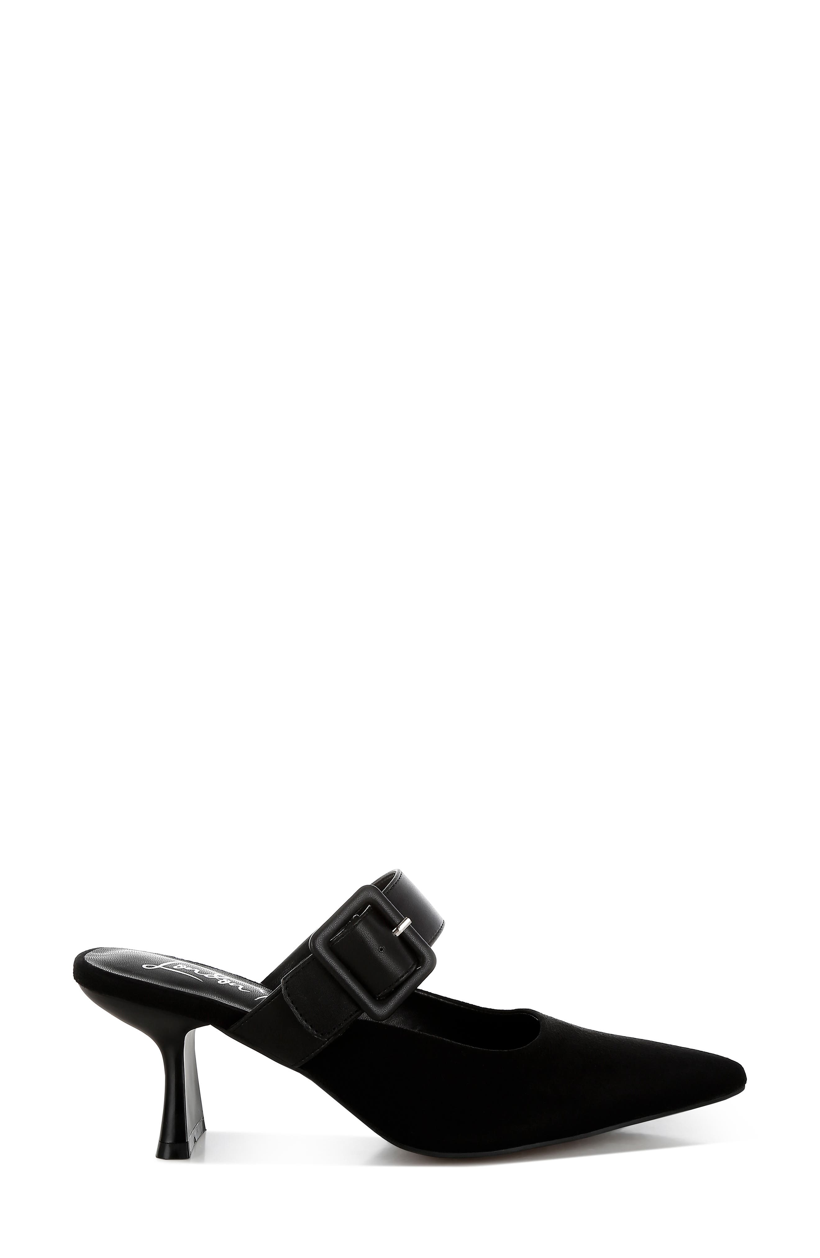 LONDON RAG Onagra Mule, Alternate, color, Black