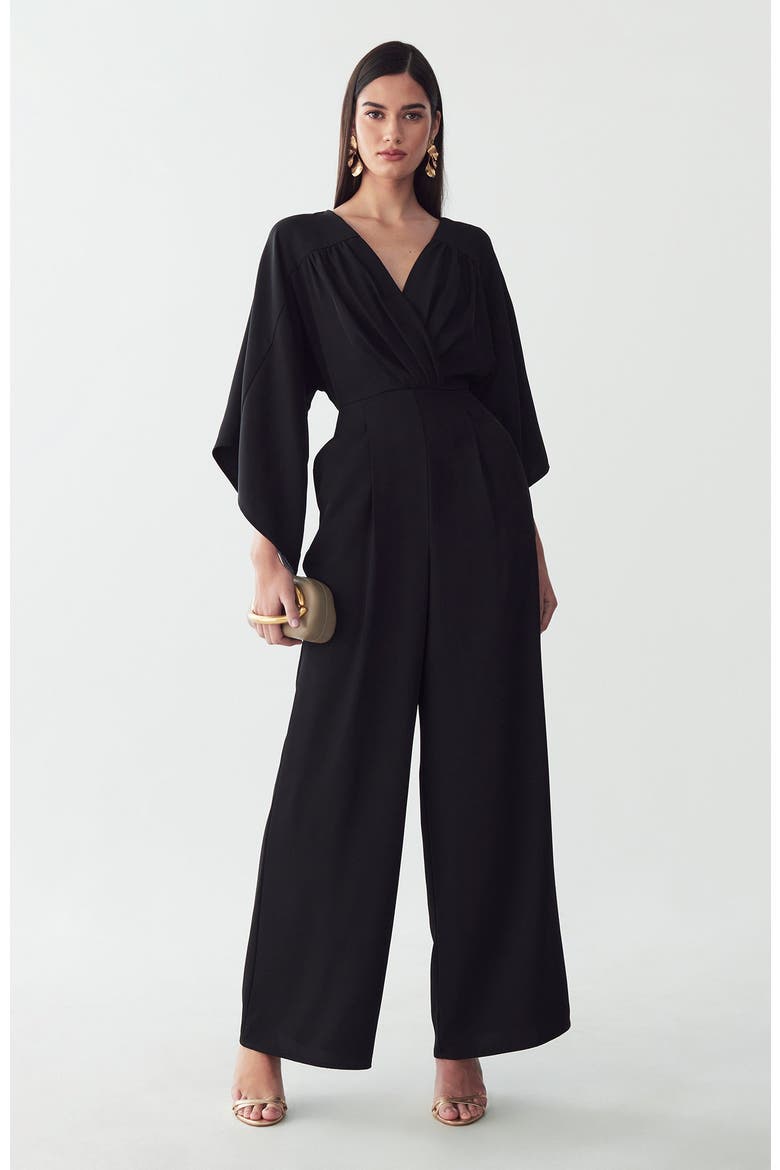Fiora Jumpsuit, Alternate, color, Black