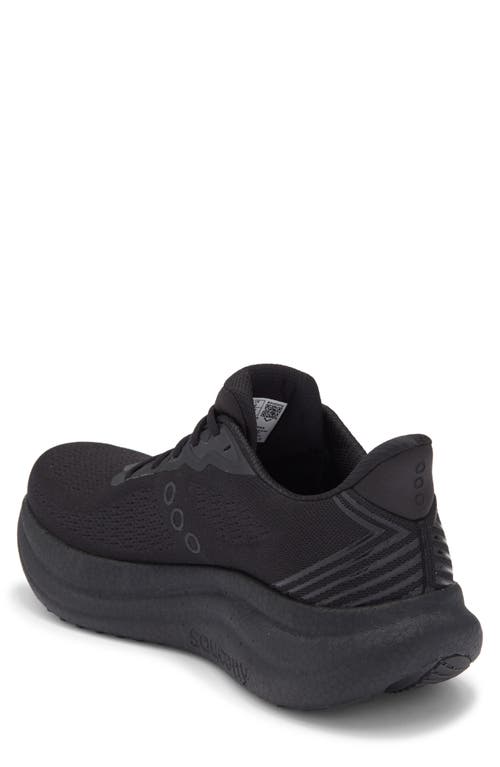 Saucony Triumph 23 Running Shoe In Black