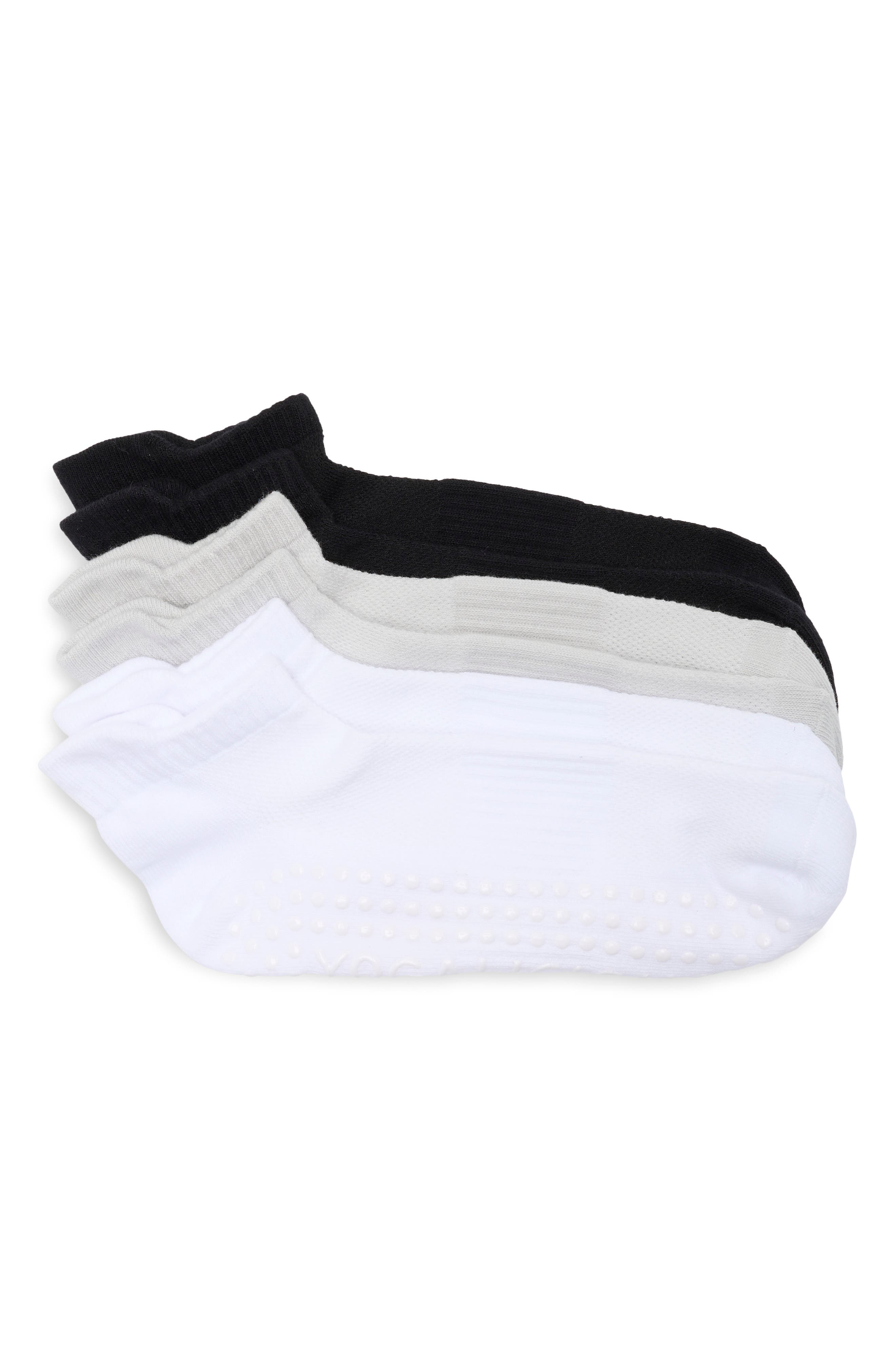 YOGALICIOUS 3-Pack Pilates Socks