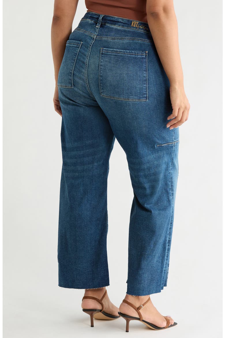Lily High Waist Wide Leg Jeans, Alternate, color, MARIGOLD