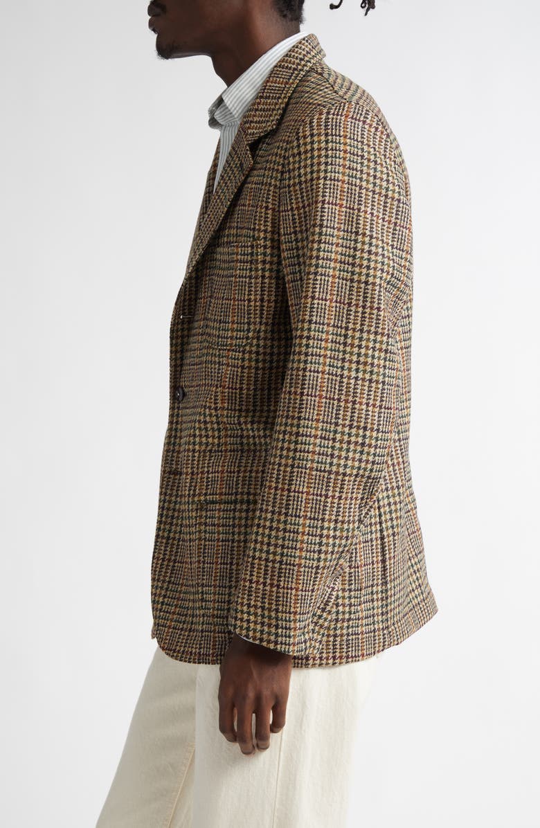 Drake's Mk. VII Shetland Wool Tweed Blazer, Alternate, color,
