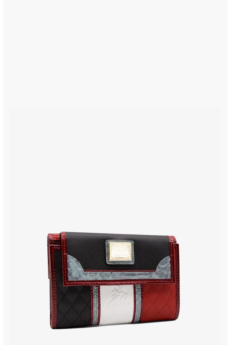 Royal 202 Wallet, Alternate, color, Navy / Red / White / Silver