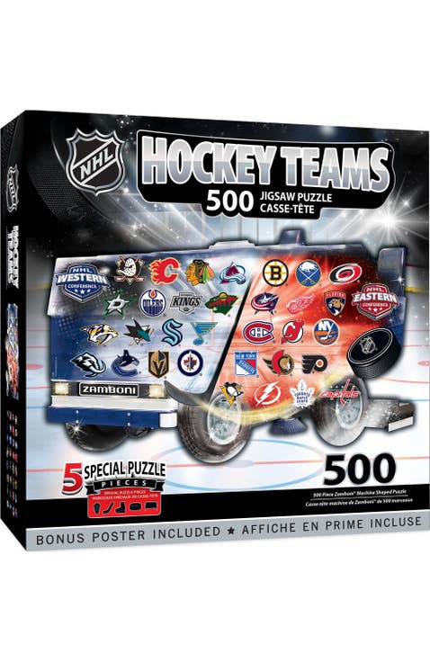 NHL Zamboni 500 Piece Shaped Puzzle
