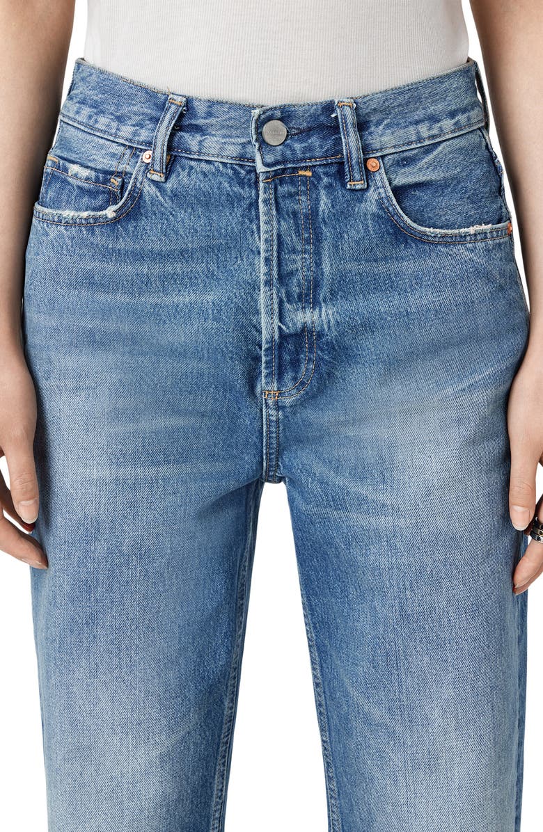 AllSaints Brooklyn Straight Leg Jeans, Alternate, color, Indigo Blue