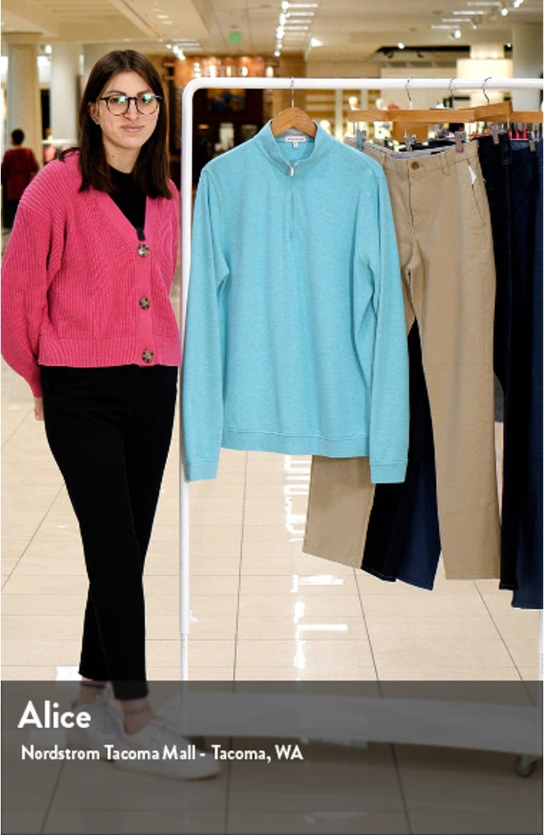 Crown Comfort Stretch Cotton & Modal Half Zip Pullover, sales video thumbnail