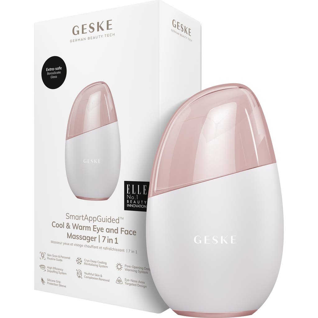 Geske Smartappguided Cool & Warm Eye & Face Massager | 7 In Silver
