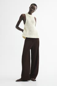 H&M Viscose-blend Barrel-leg Pants