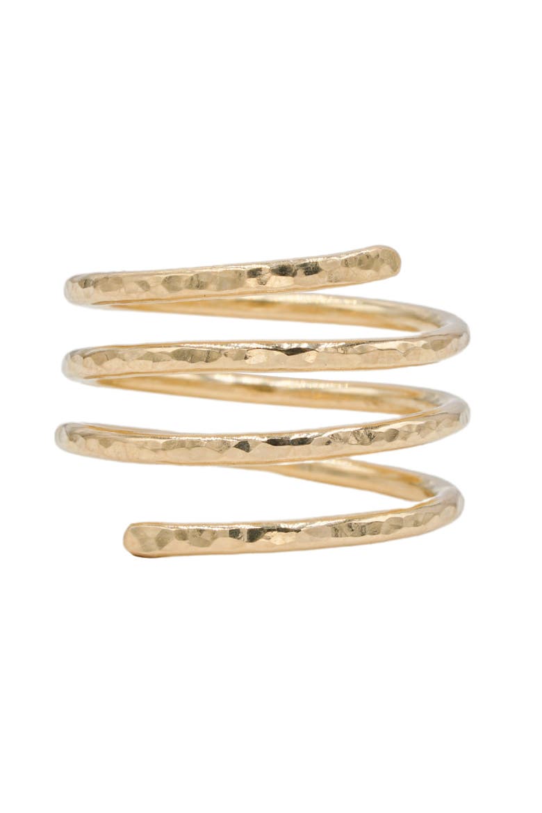 Spiral Ring, Main, color, 14K Gold Filled