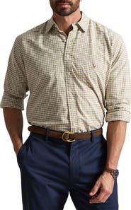 Polo Ralph Lauren Big & Tall Oxford Check Sport Shirt