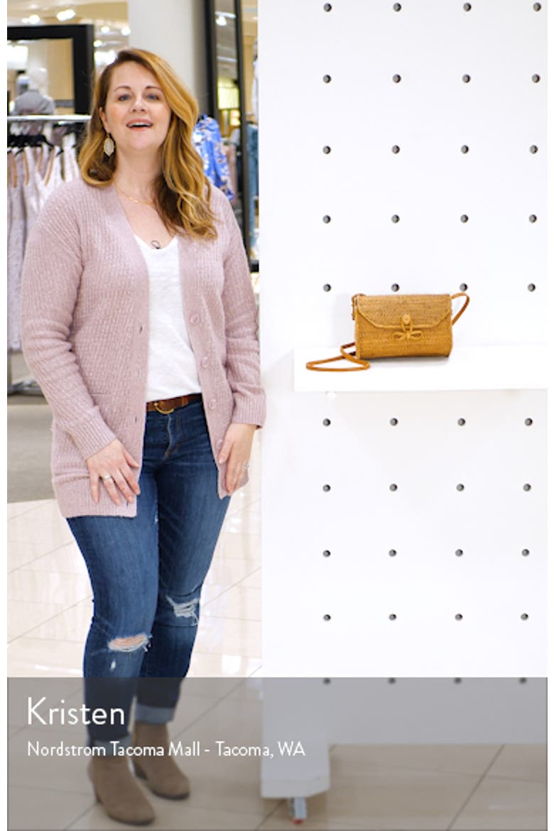 Cylinder Woven Crossbody Bag video