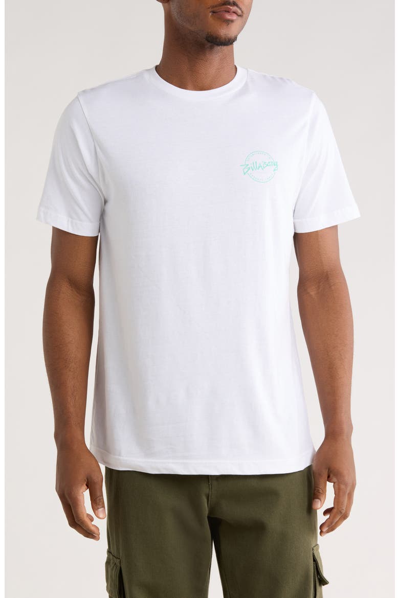 Eighty Six Logo Graphic T-Shirt, Main, color, WHITE