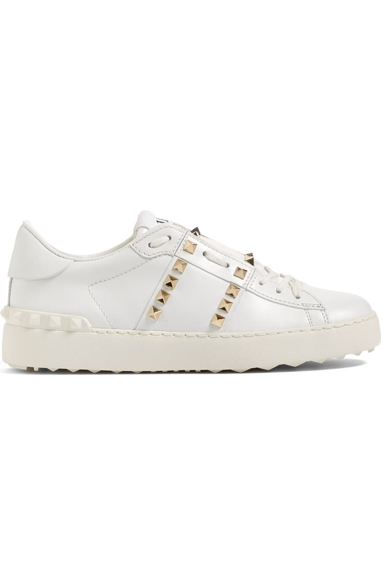 Valentino Garavani 'Rockstud' Sneaker, Alternate, color,