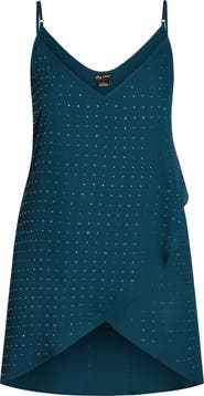 City Chic Stud High/Low Camisole