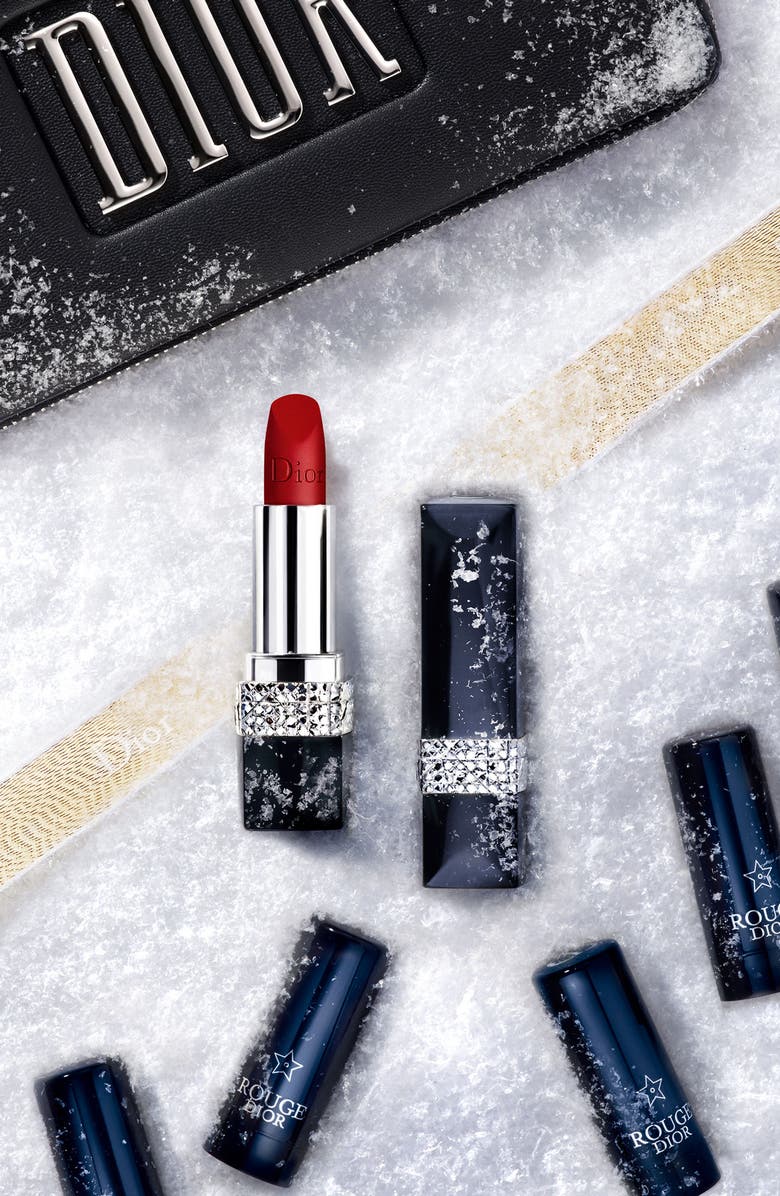 DIOR Bijou Edition Rouge Dior Couture Lipstick Refill Set, Alternate, color,