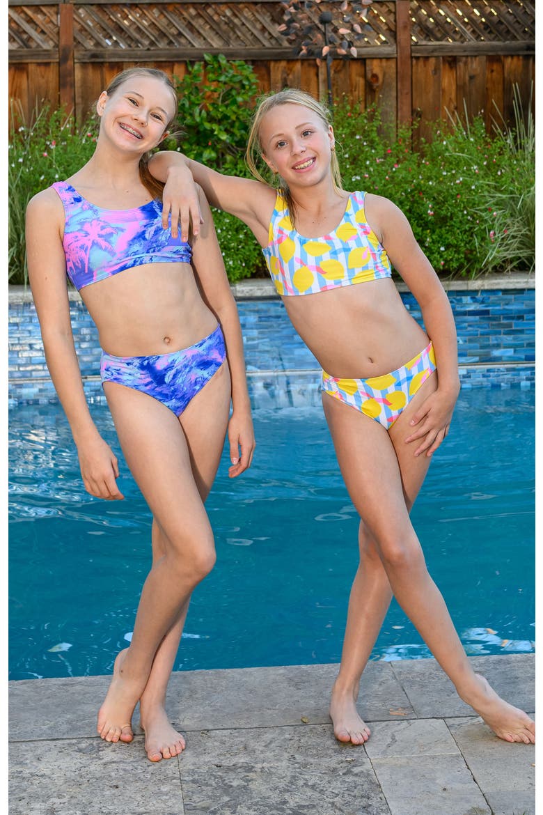 Lemon Squeezy Bikini Bottom, Alternate, color, Lemon Squeezy