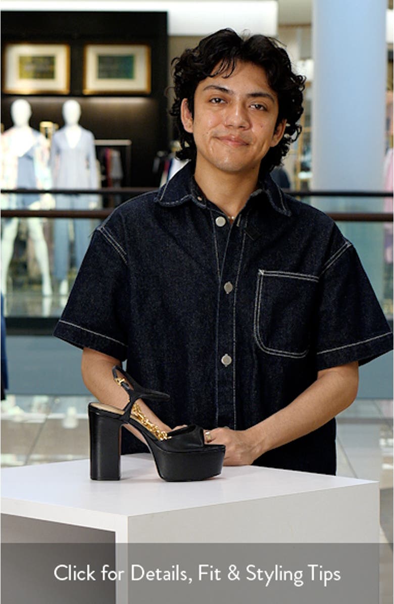 Lys Ankle Strap Platform Sandal, sales video thumbnail