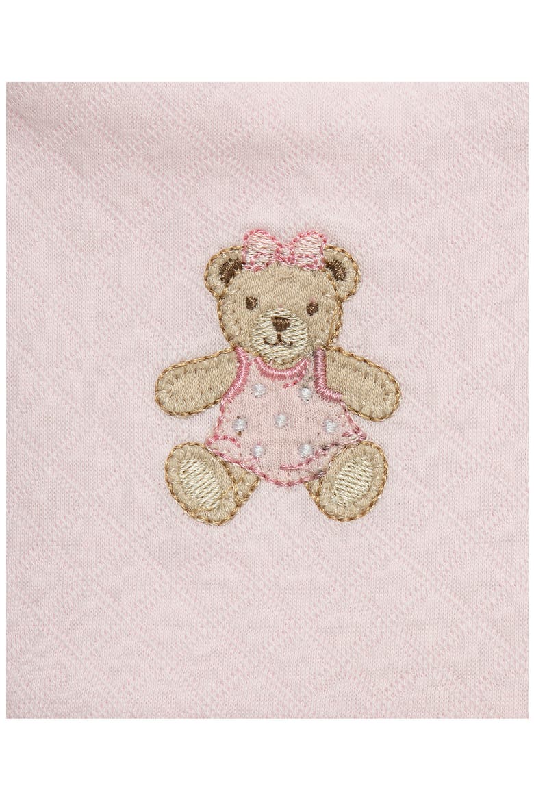 Dainty T-Shirt & Overalls Set, Alternate, color, PINK