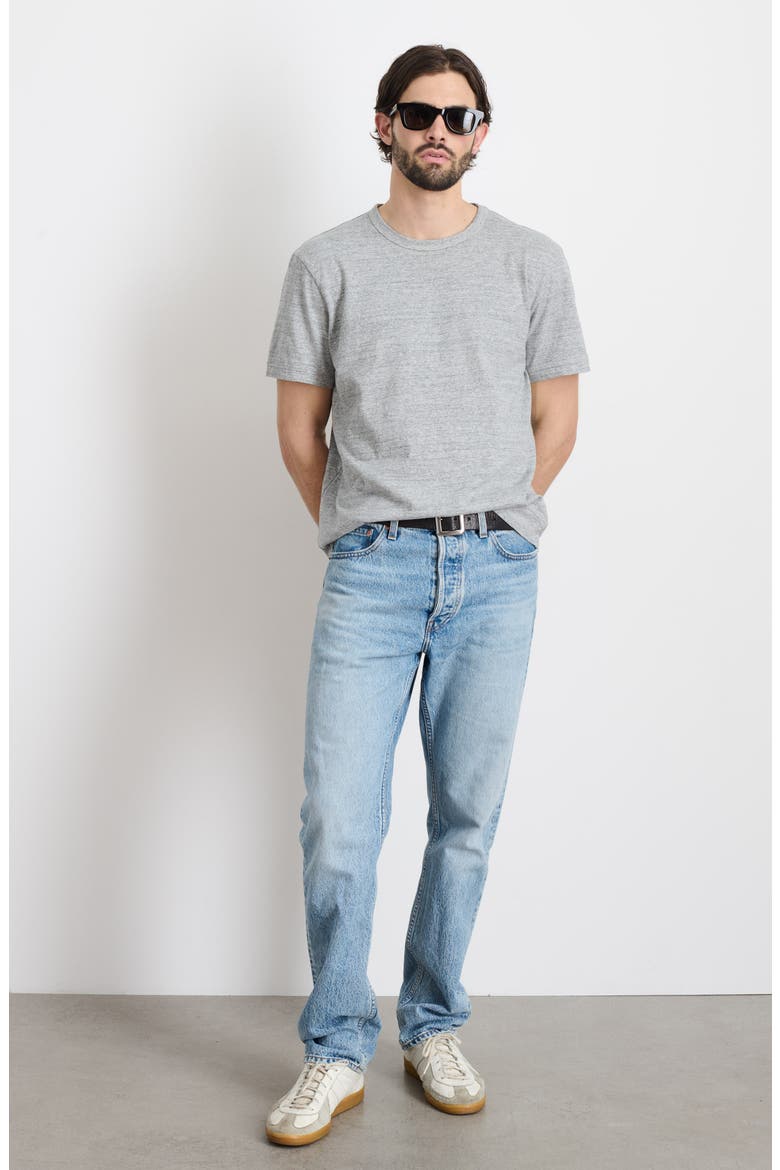 Standard Heathered T-Shirt, Alternate, color, HEATHER GREY