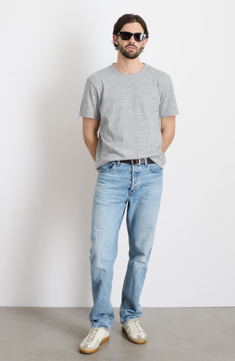 Alex Mill Standard Heathered T-Shirt, Alternate, color, Heather Grey